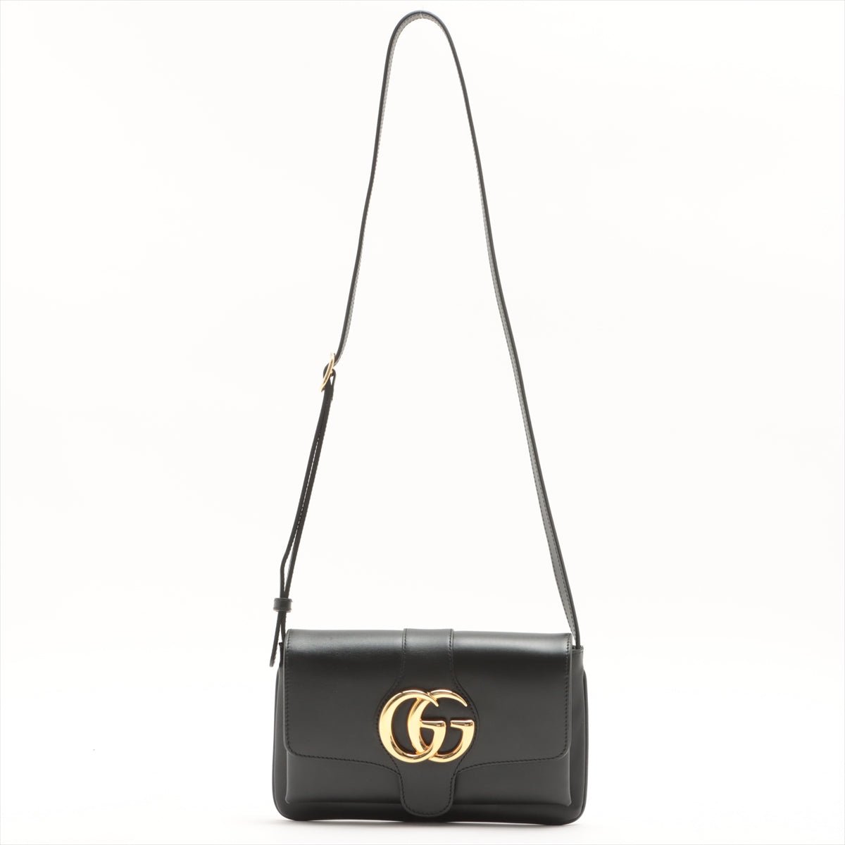 Second hand Gucci Arli Shoulder Bag Black Leather - Tabita Bags