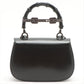 Second hand Gucci Bamboo 1947 Black Leather 2-way Handbag - Tabita Bags