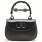 Second hand Gucci Bamboo 1947 Black Leather 2-way Handbag - Tabita Bags