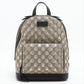 Second hand Gucci Bee GG Supreme Beige Black Backpack - Tabita Bags