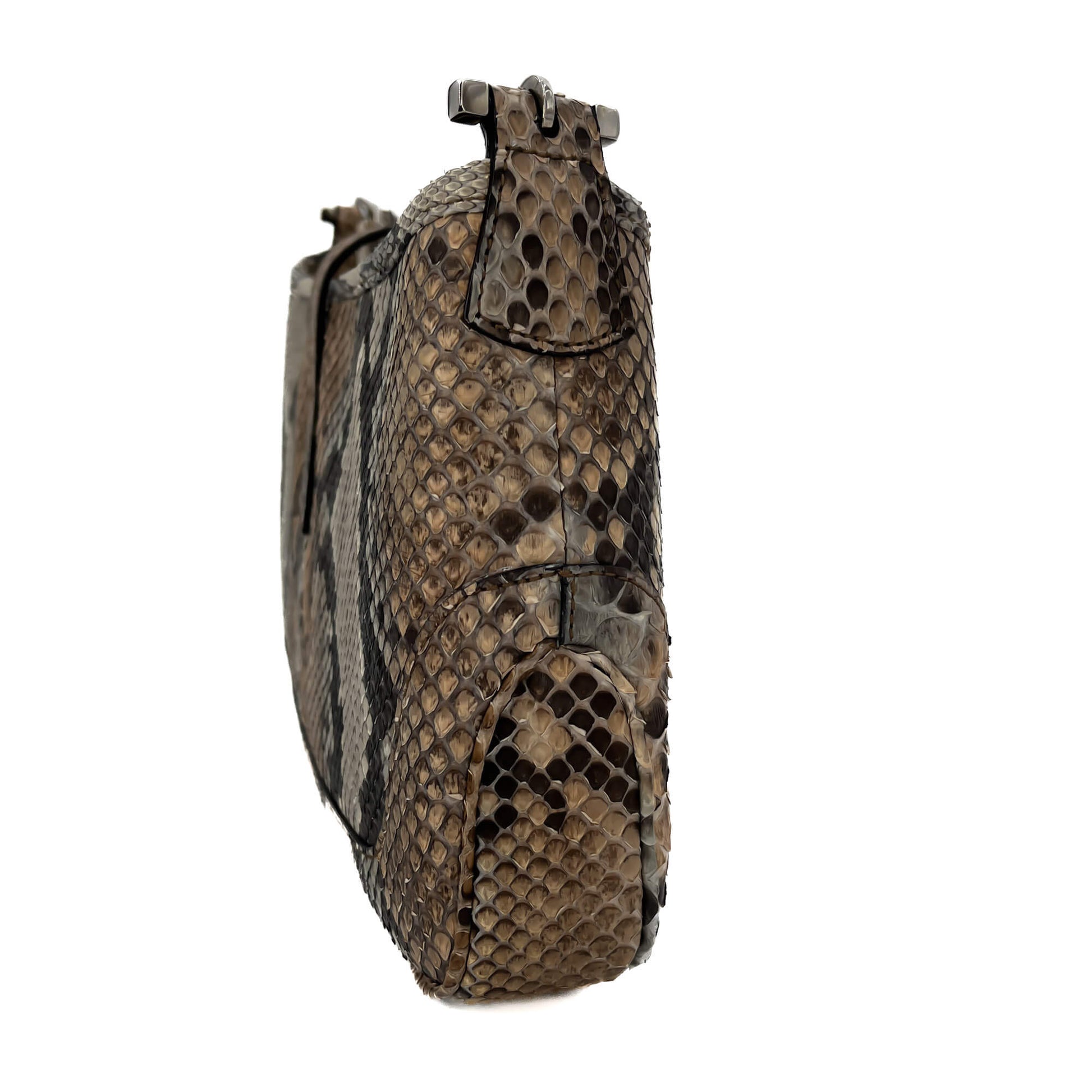 Second hand Gucci Chain Shoulder Bag Python - Tabita Bags