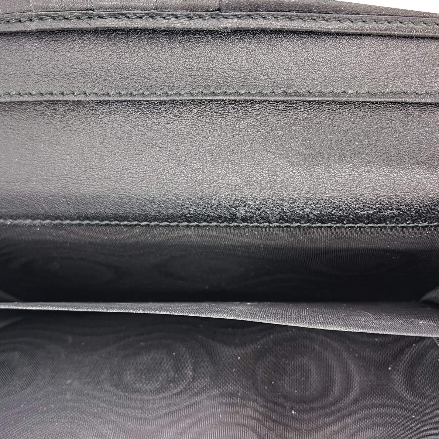 Second hand Gucci Continental Black Leather Wallet - Tabita Bags