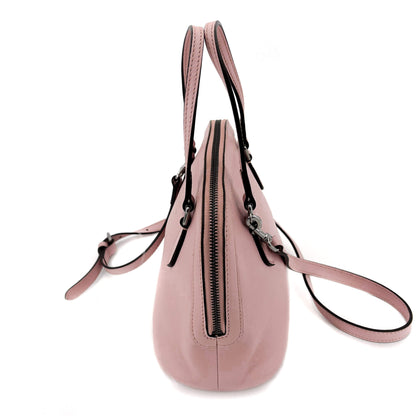 Second hand Gucci Dome Pink Leather Crossbody Bag - Tabita Bags