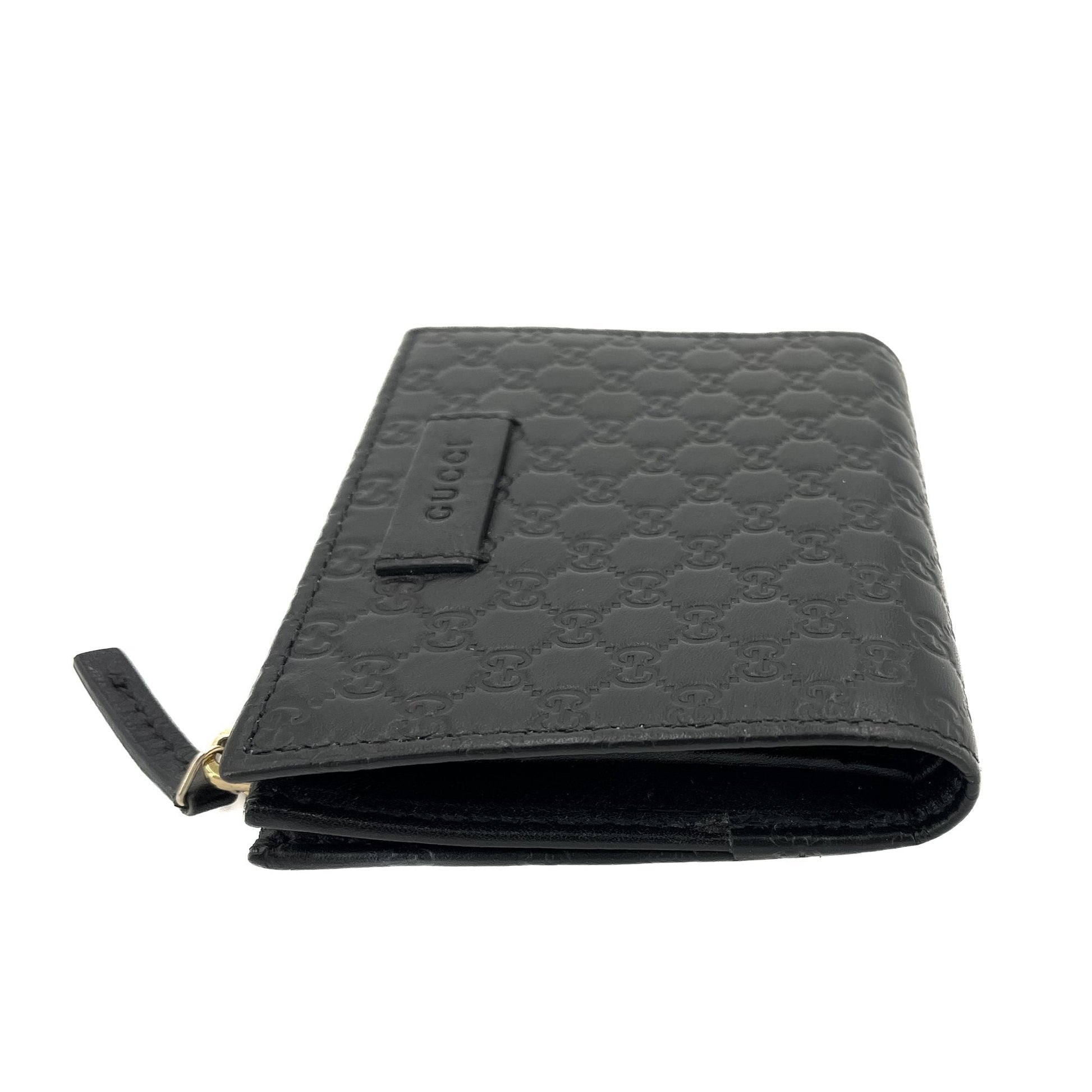 Second hand Gucci Envelope Guccissima Leather Black Wallet - Tabita Bags