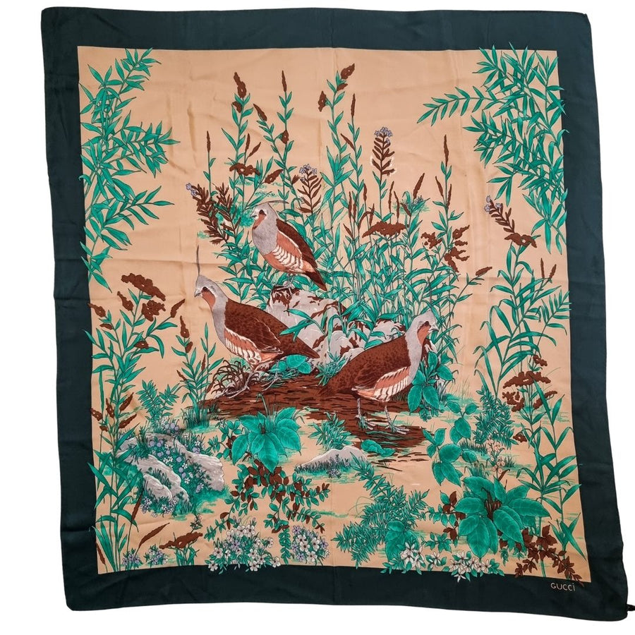 Second hand Gucci Flora Vintage Silk Foulard - Tabita Bags