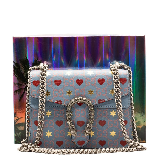 GG Dionysus Mini Pelle Azzurra Edizione Limitata