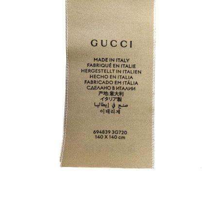 Second hand Gucci GG Lamé Jacquard Golden Shawl - Tabita Bags