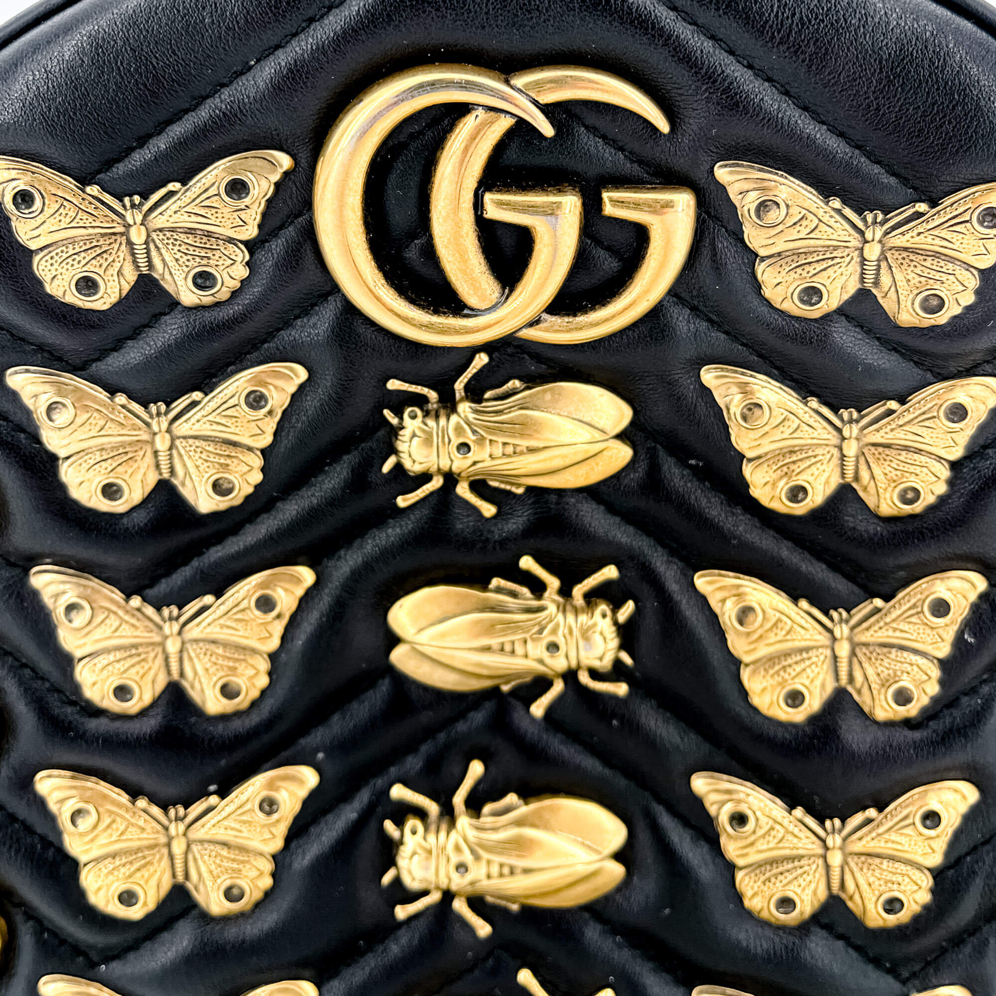 Gucci animal studs backpack best sale