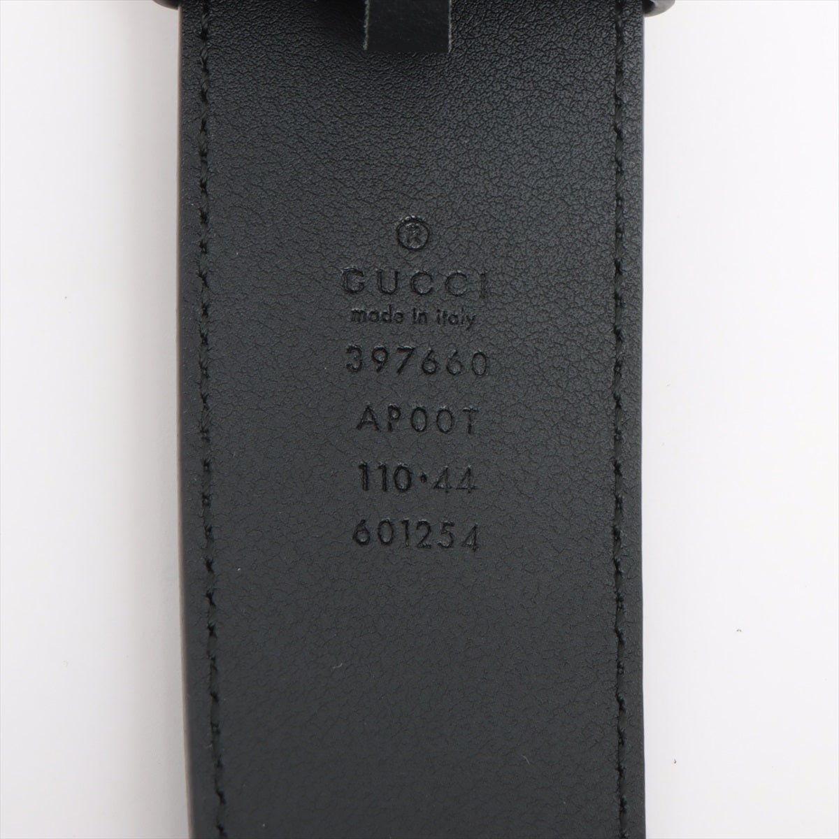 Second hand Gucci GG Marmont Leather Wide Belt Black - Tabita Bags