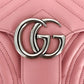 Second hand Gucci GG Marmont Medium Matelassé Leather Pink Bag - Tabita Bags