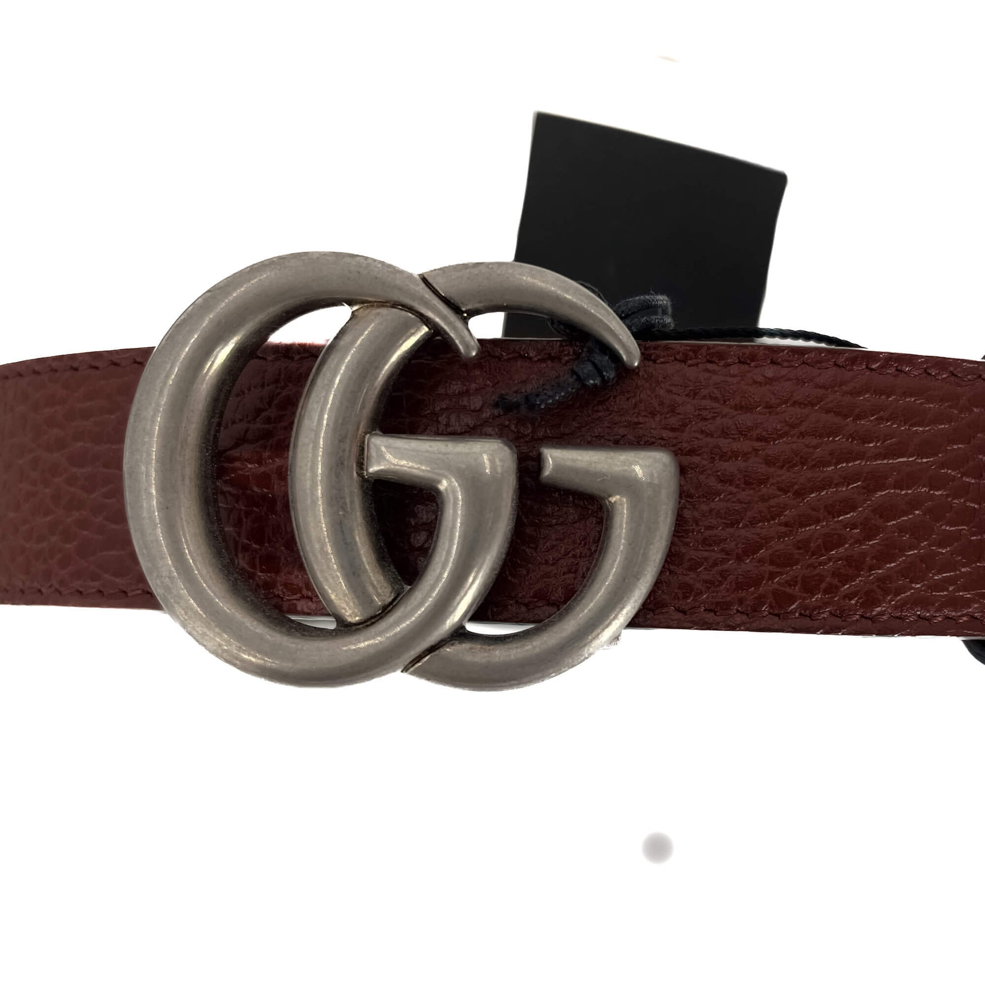 Second hand Gucci GG Marmont Reversible Medium Belt Black & Brown - Size 80/32 - Tabita Bags