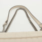 Second hand Gucci GG Marmont Small Leather Chain Shoulder Bag White - Tabita Bags