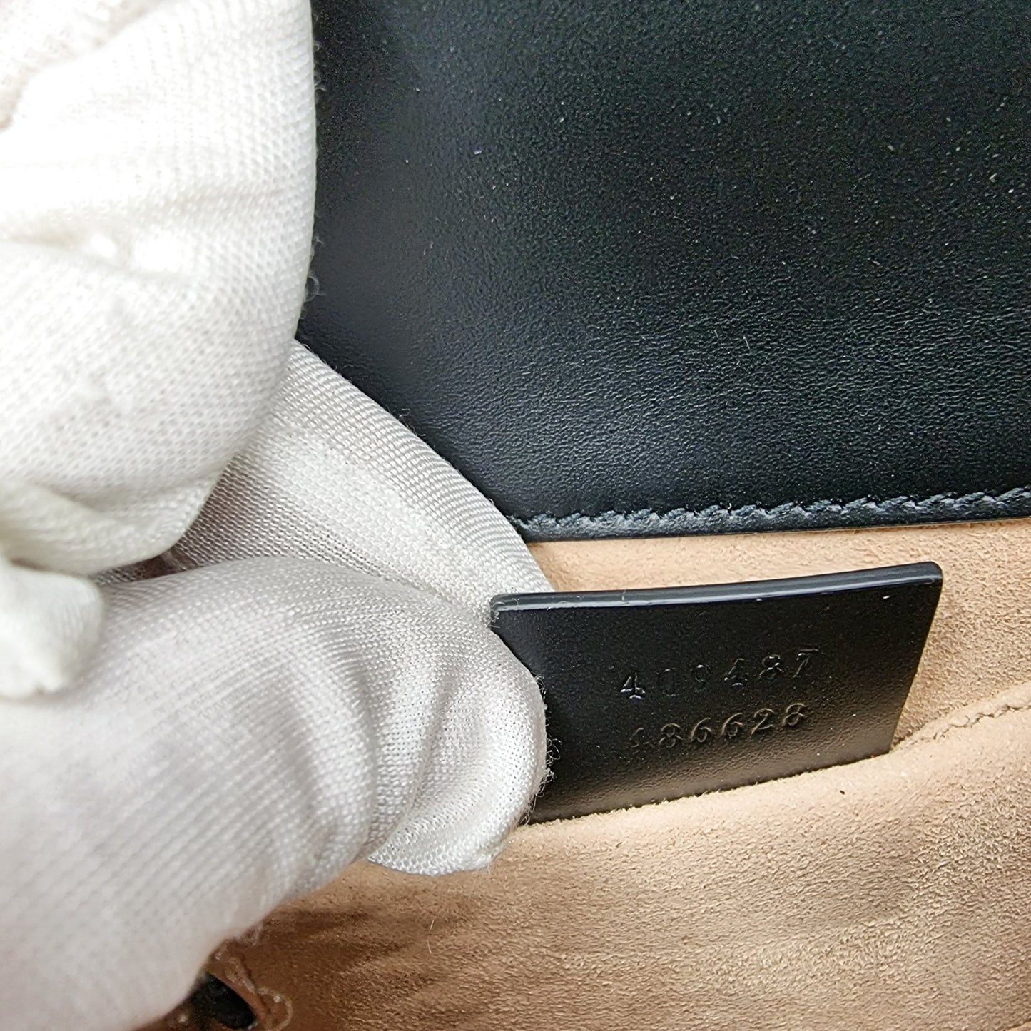 Second hand Gucci GG Padlock Crossbody Black Leather - Tabita Bags