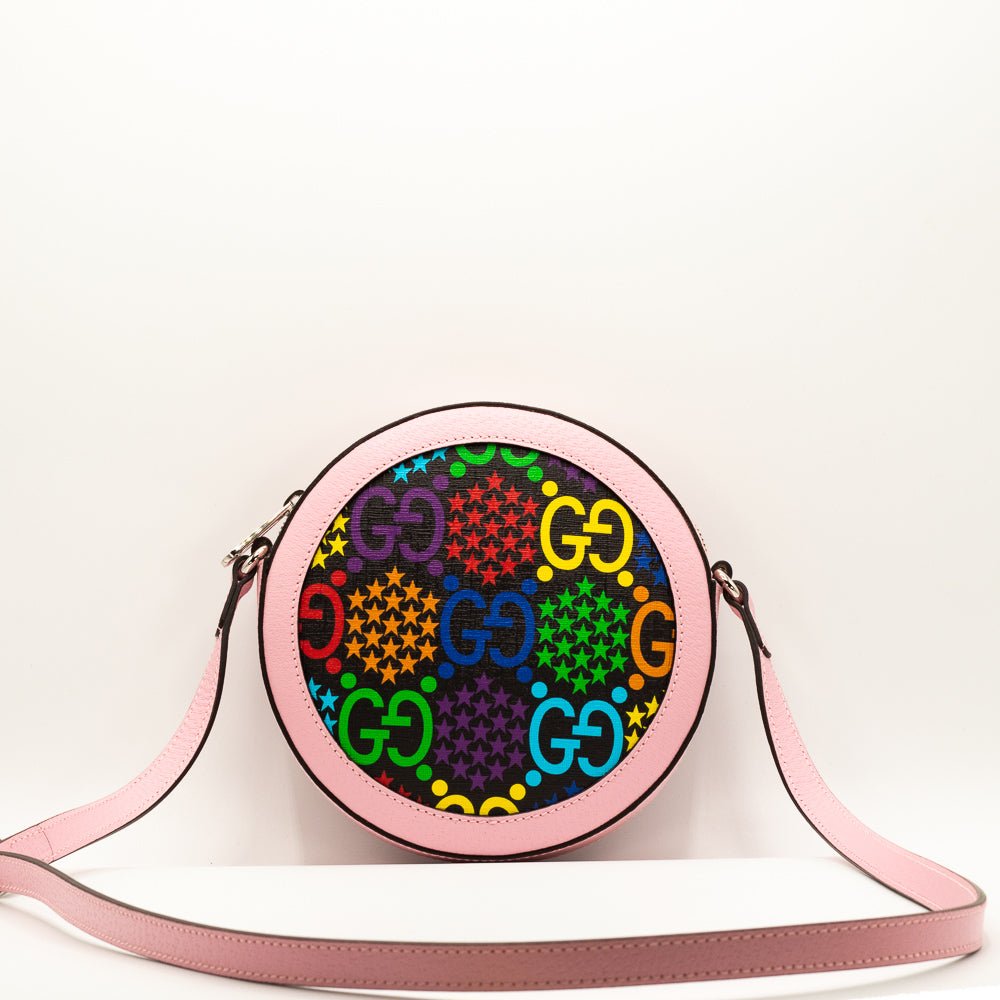 Second hand Gucci GG Psychedelic Round Shoulder Bag 603938 - Tabita Bags