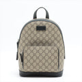 Second hand Gucci GG Supreme Black Backpack - Tabita Bags