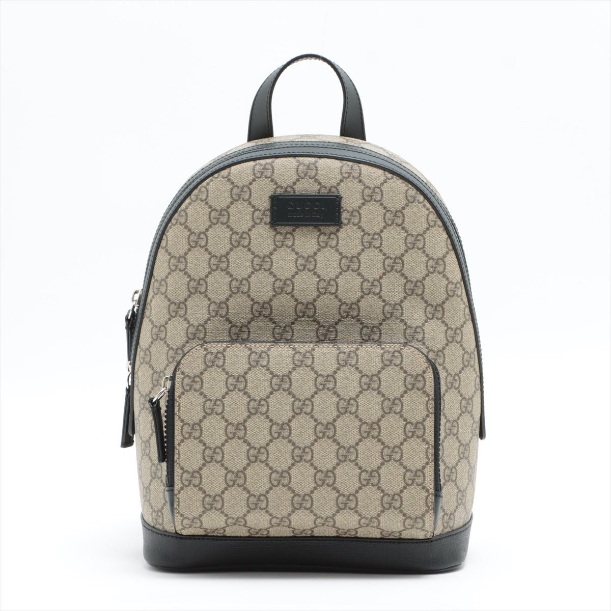 Second hand Gucci GG Supreme Black Backpack - Tabita Bags