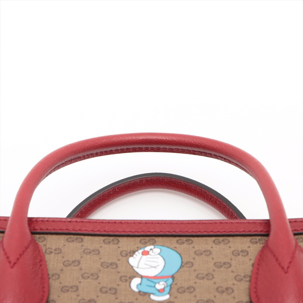 Second hand Gucci GG Supreme Doraemon 2way Beige - Tabita Bags