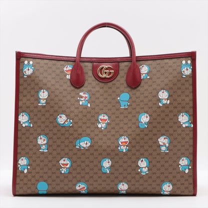 Second hand Gucci GG Supreme Doraemon 2way Beige - Tabita Bags