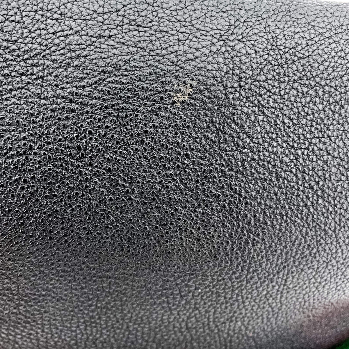 Second hand Gucci Grained Leather Print Belt Bag Black - Tabita Bags