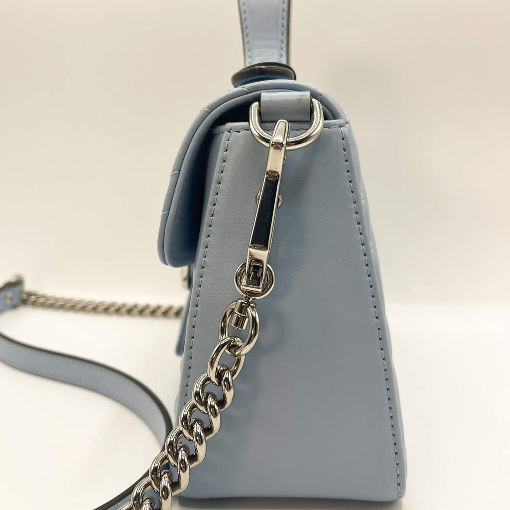 Second hand Gucci Gucci GG Azure Marmont Mini Matelassé Leather - Tabita Bags
