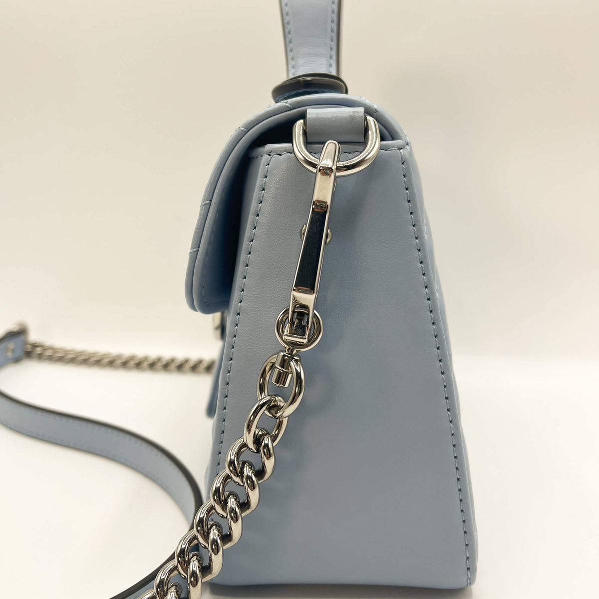 Second hand Gucci Gucci GG Azure Marmont Mini Matelassé Leather - Tabita Bags