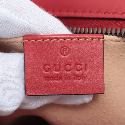 Second hand Gucci Gucci GG Red Marmont Crossbody Bag Matelassé Leather - Tabita Bags