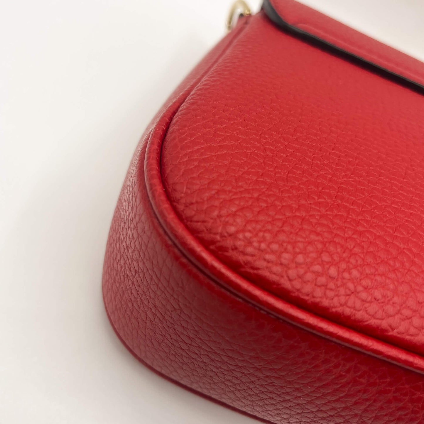 Second hand Gucci Gucci GG Soho Flap Red Leather - Tabita Bags