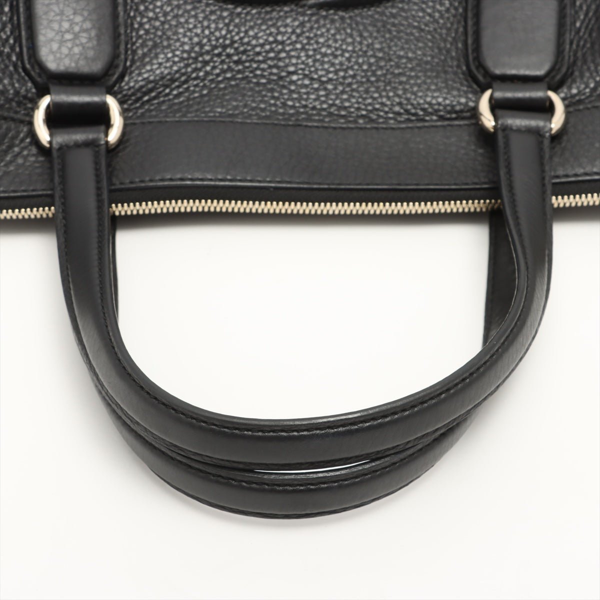 Second hand Gucci Gucci Soho Working Black Leather Tote - Tabita Bags