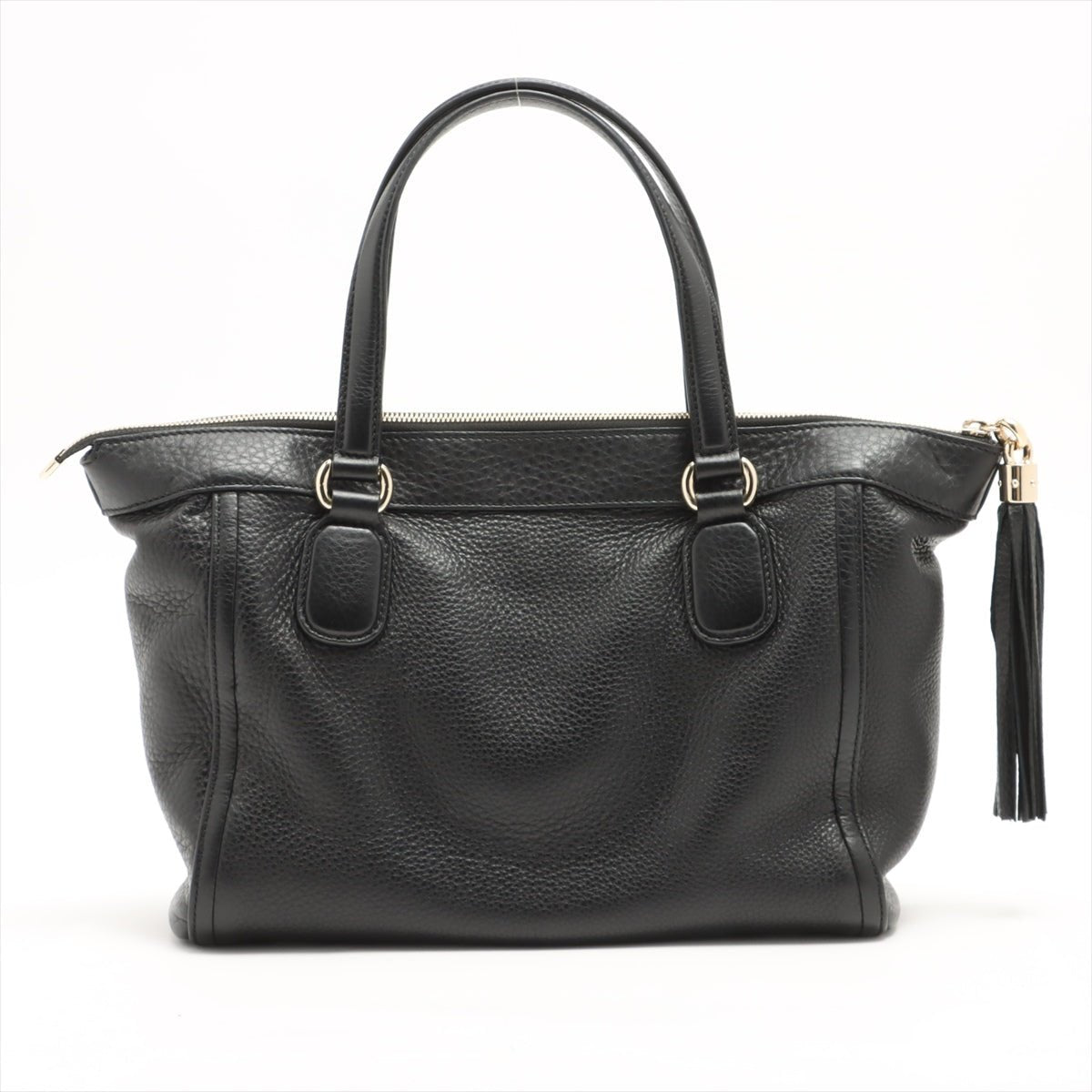 Second hand Gucci Gucci Soho Working Black Leather Tote - Tabita Bags