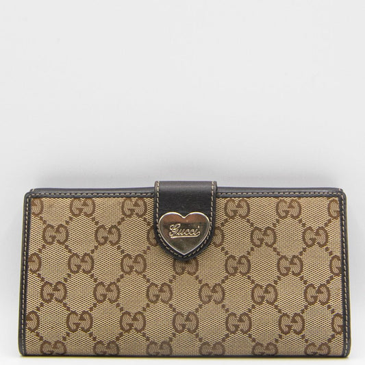 Second hand Gucci Guccissima Beige Marrone Canva Cuore - Tabita Bags