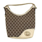 Second hand Gucci Hobo Shoulder Bag Canvas Bicolor - Tabita Bags