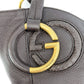 Second hand Gucci Hobo Shoulder Bag Interlocking GG Brown Leather - Tabita Bags