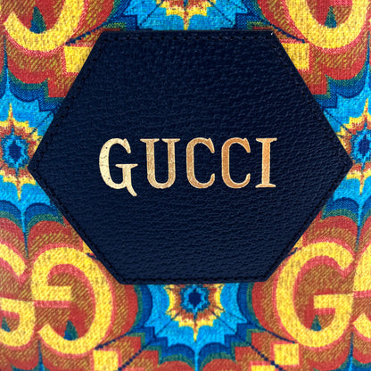 Second hand Gucci Kaleidoscope 100 Leather Canvas Bucket Bag - Tabita Bags