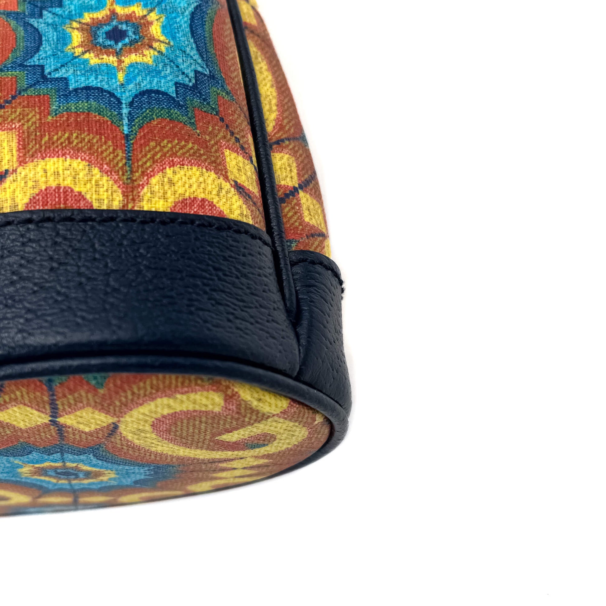 Second hand Gucci Kaleidoscope 100 Leather Canvas Bucket Bag - Tabita Bags