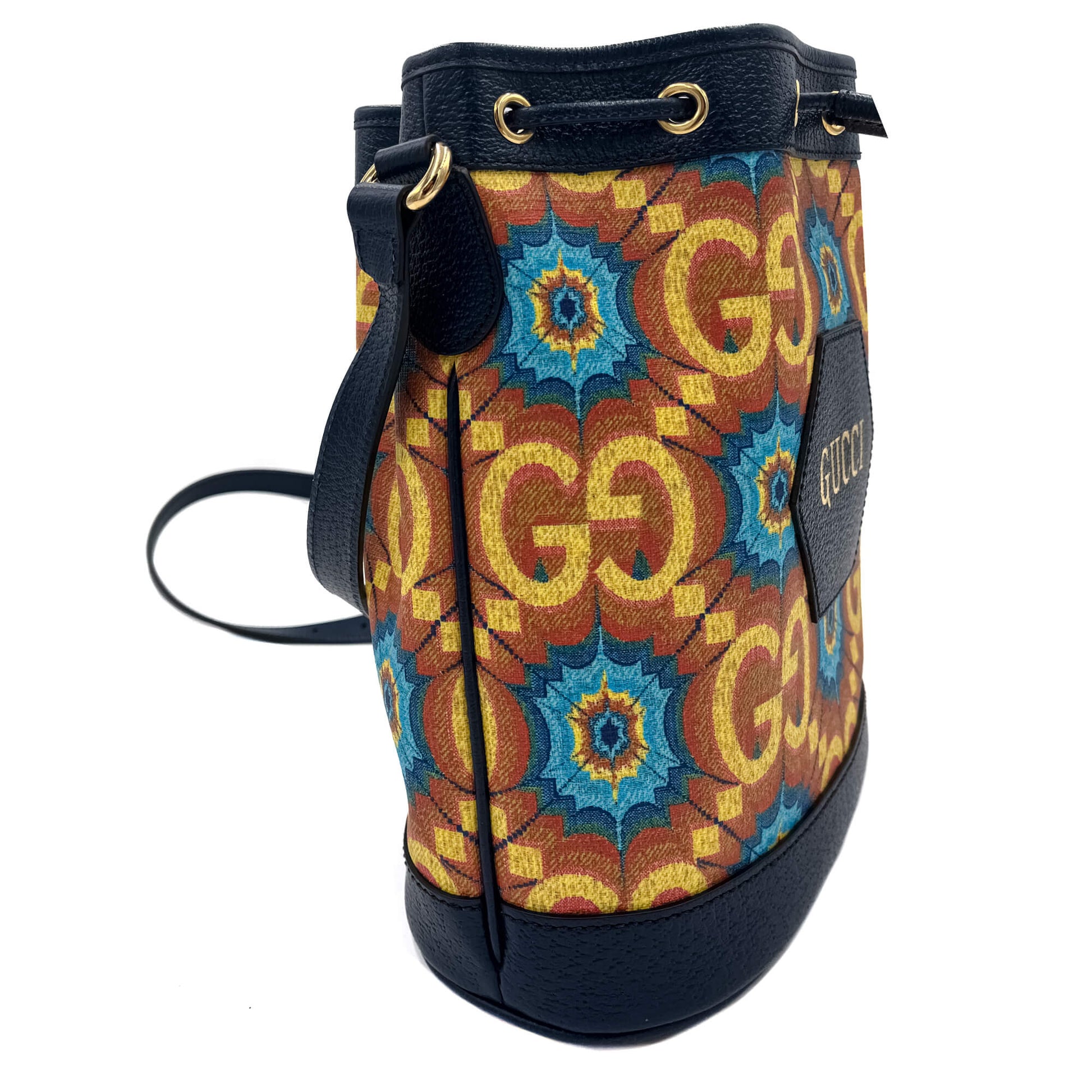 Gucci GG Kaleidoscope Canvas Bucket Bag
