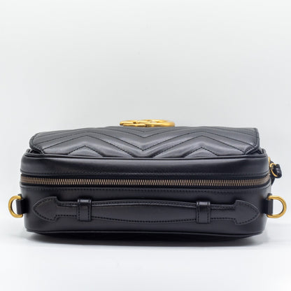 Second hand Gucci Marmont GG Matelasse Top Handle Bag - Tabita Bags