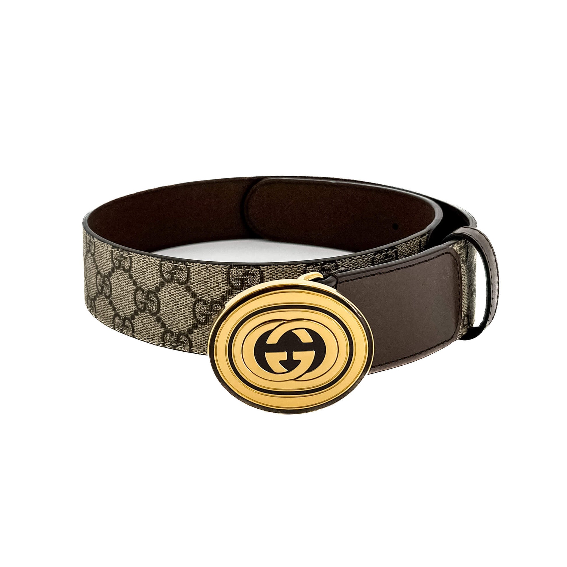 Second hand Gucci Medium Belt Canvas 75/30 GG Supreme - Tabita Bags