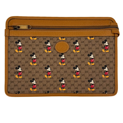 Second hand Gucci Mickey Mouse Logo Clutch - Tabita Bags