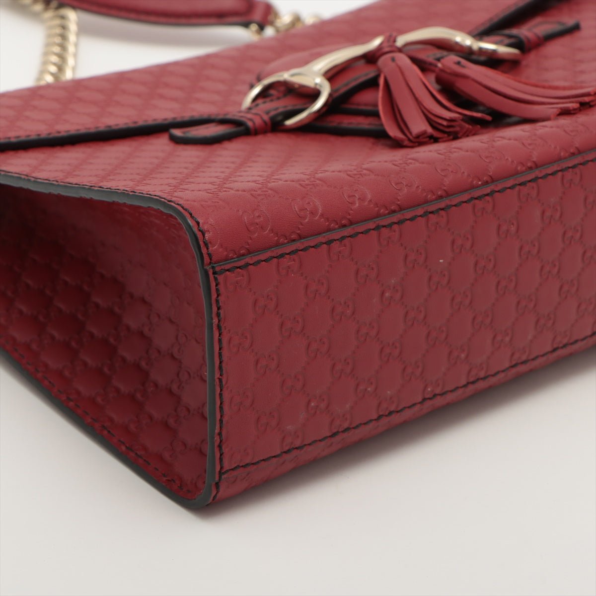 Second hand Gucci Micro Guccissima Red Leather - Tabita Bags