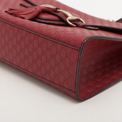 Second hand Gucci Micro Guccissima Red Leather - Tabita Bags