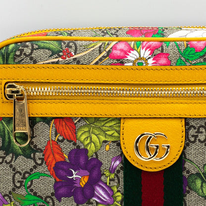 Second hand Gucci Ophidia GG Flora Crossbody Belt - Tabita Bags