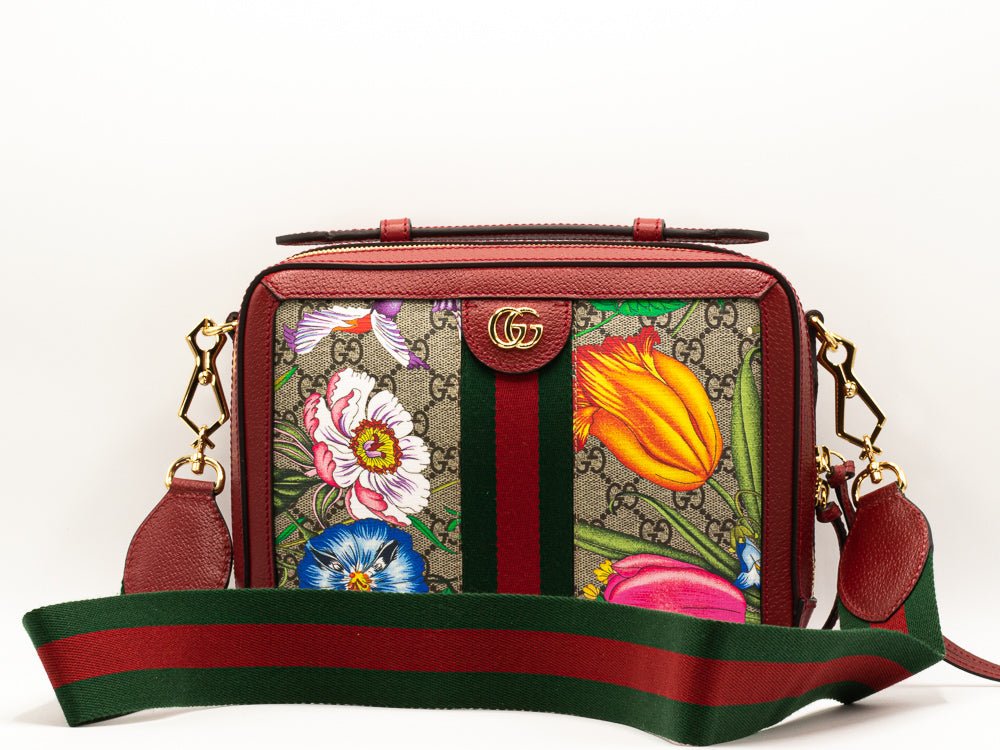 Second hand Gucci Ophidia GG Flora small - Tabita Bags