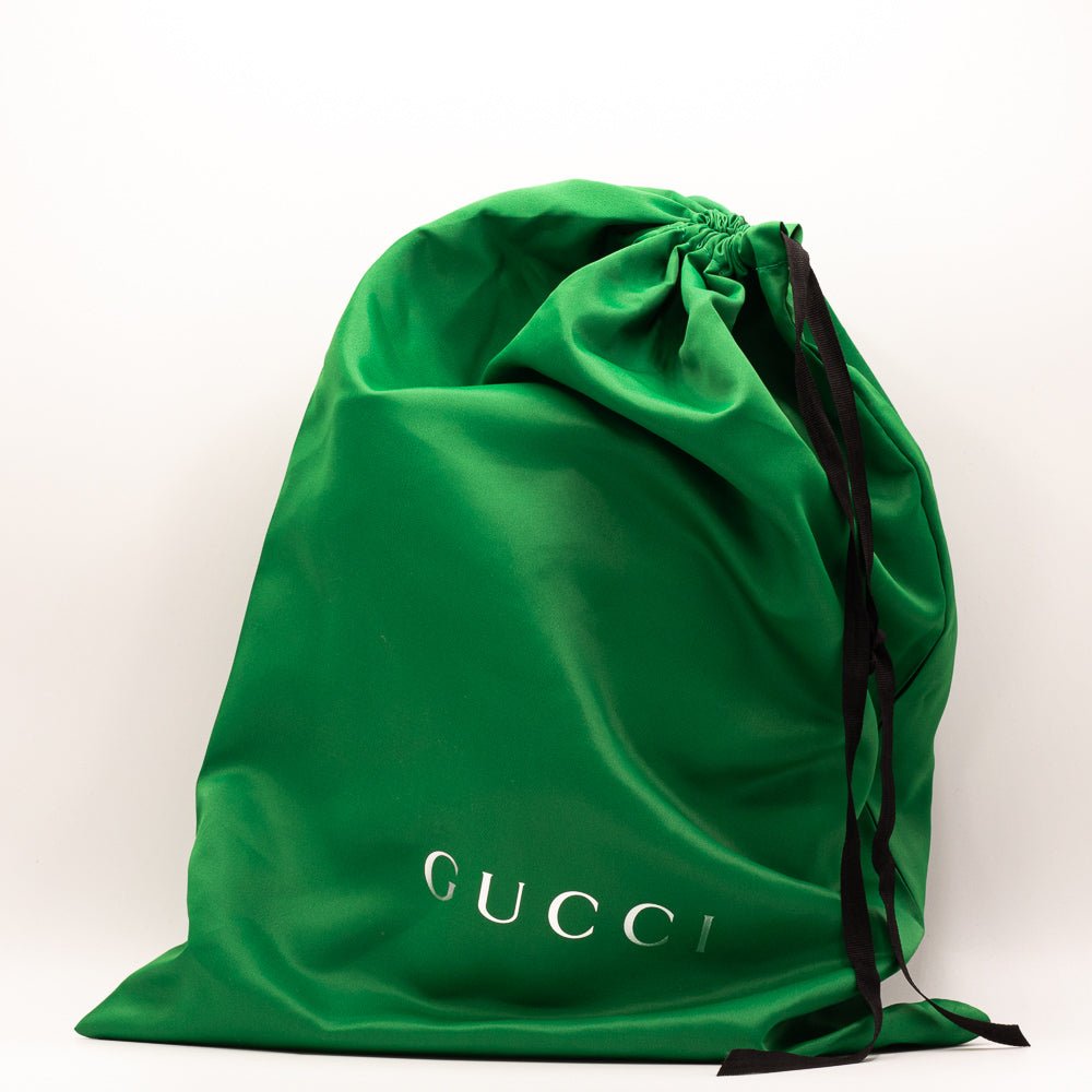 Second hand Gucci Ophidia GG Flora Small Bucket Green Limited Edition - Tabita Bags