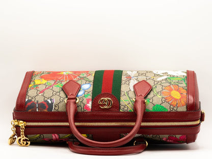 Second hand Gucci Ophidia GG Flora trunk - Tabita Bags