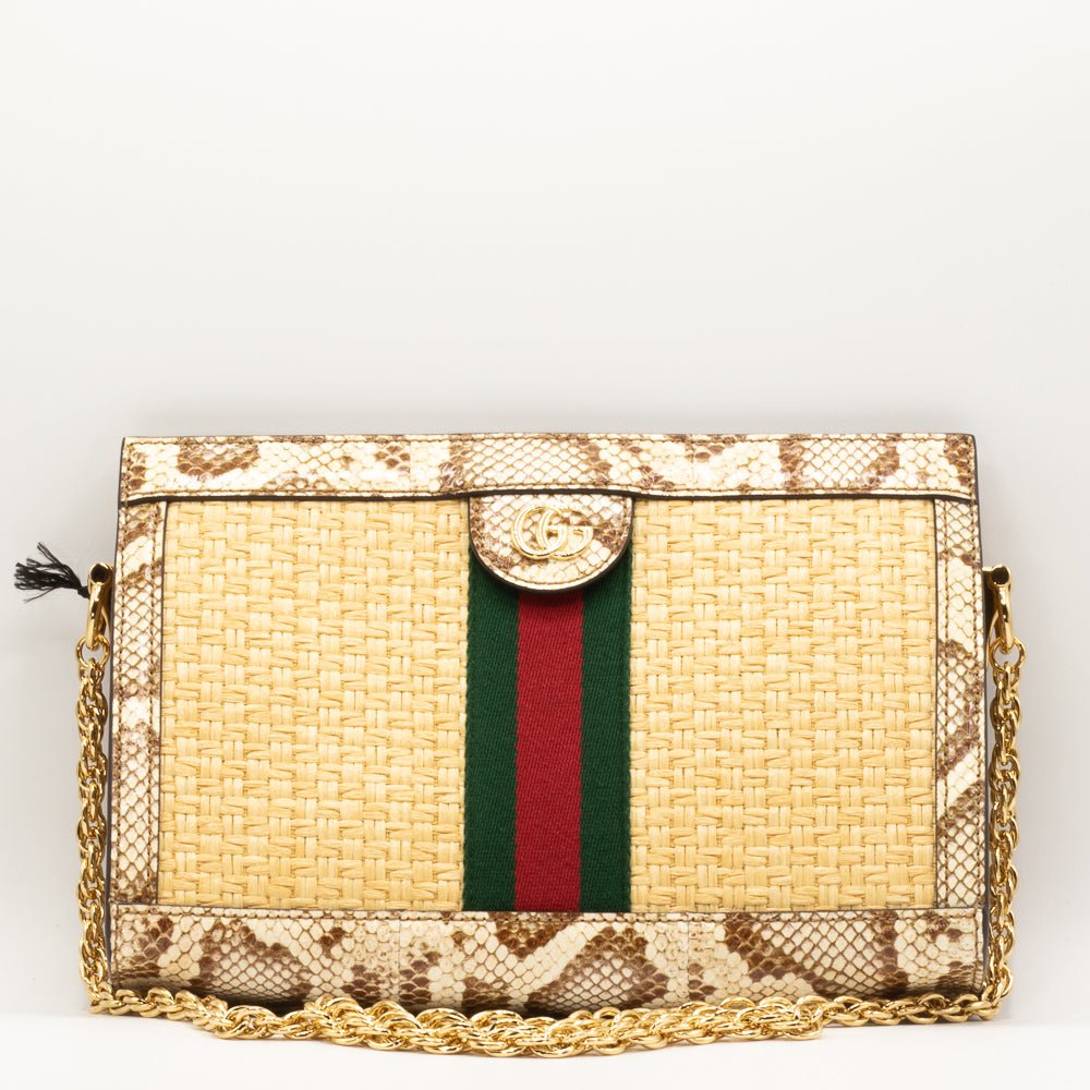 Second hand Gucci Ophidia Straw Raffia - Tabita Bags