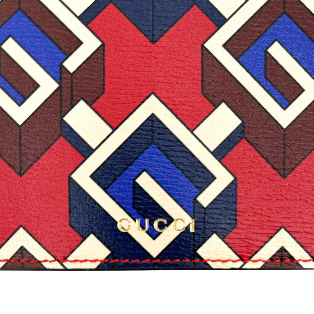 Second hand Gucci Ouverture Demetra Canvas Case Geometric G - Tabita Bags