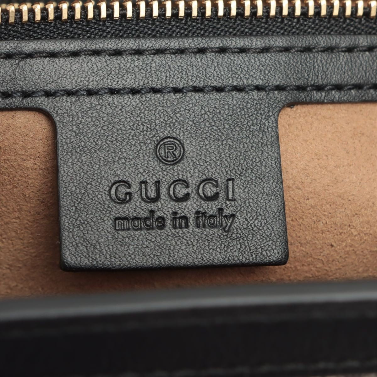 Second hand Gucci Padlock GG Supreme Medium Tote Black - Tabita Bags