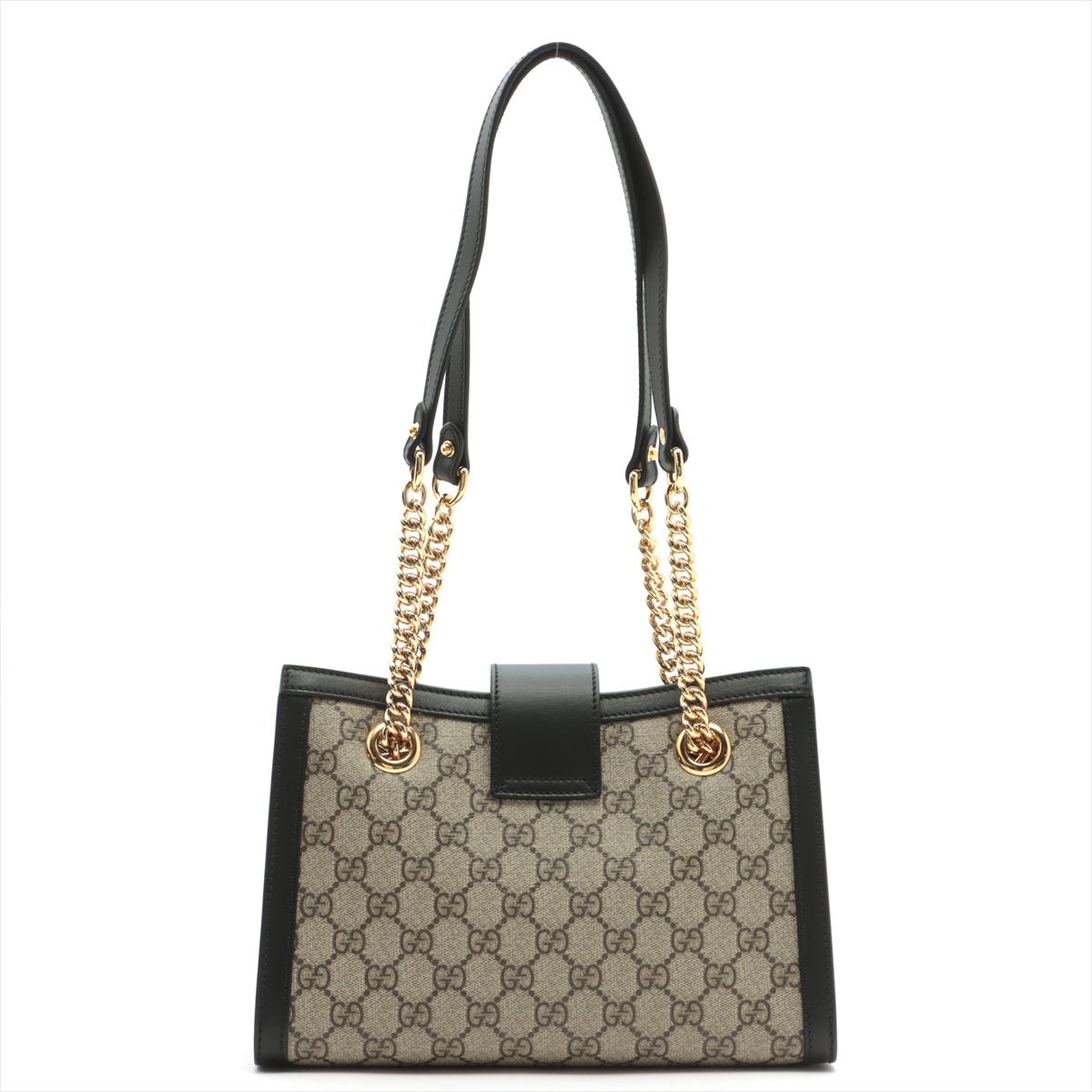 Second hand Gucci Padlock Small GG Supreme Shoulder Bag Beige - Tabita Bags