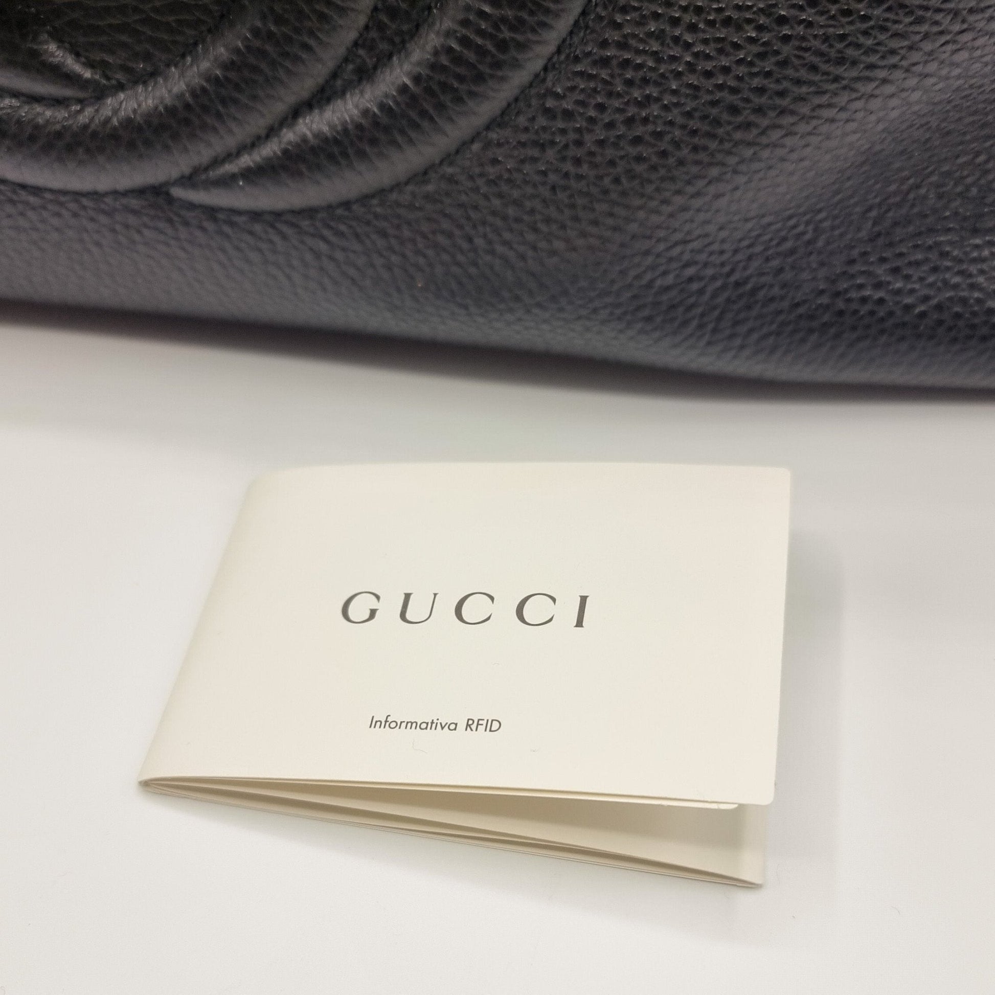 Second hand Gucci Soho Chain Black Leather - Tabita Bags