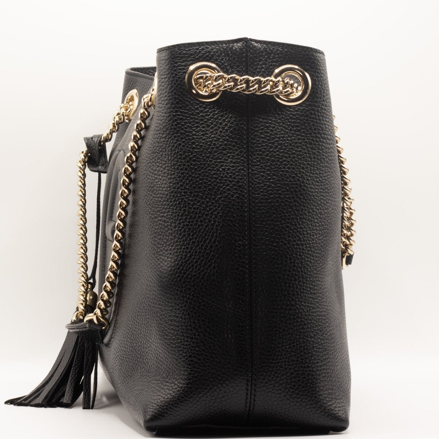 Second hand Gucci Soho Chain Black Leather - Tabita Bags